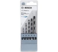 Bosch HSS Pinteq - Sostituzione del trapano - per metallo - trapano a spirale - 5 pezzi - 5 mm, 4 mm, 3 mm, 2 mm - vicolo - lun NEW