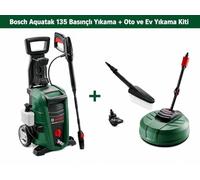 Bosch Idropulitrice Aquatak 135 + kit lavaggio auto 0615992627