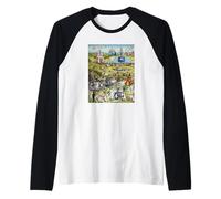 Bosch Il giardino delle delizie terrestri #2 per artisti Maglia con Maniche Raglan
