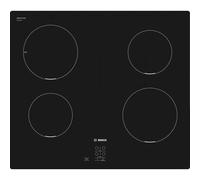 Bosch Serie 2 PUG611AA5E piano cottura Nero Superficie piana 60 cm Piano cottura a induzione 4 Fornello(i)