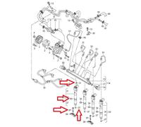 Bosch Iniettore Set Guarnizione per 2.0TDI 059130519 WHT003187 059130119