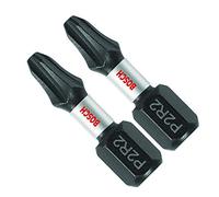 Bosch ITP2R2102 2 pc. Impact Tough 1 In. Phillips/Square #2 Insert Bits