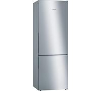 Bosch KGE49AICA Frigorifero con congelatore a libera installazione - cm. 70 h 201 - lt. 419 - inox antimpronta - Classe energetica: C