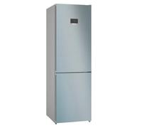 Bosch Serie 4 KGN367LDF Frigorifero combinato da libera installazione 186 x 60 cm Metal look Classe D