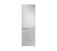 Bosch Serie 2 KGN36NLEA Frigorifero combinato da libera installazione 186 x 60 cm Metal look Classe E