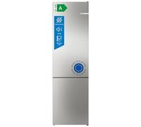 Bosch KGN392I1F Serie 4, Frigorifero combinato da libera installazione, NoFrost, VitaFresh XXL: Spazio extra-large per i tuoi cibi freschi, PerfectFit, Luce LED, Acciaio, 203 x 60 cm