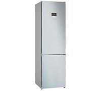 Bosch Serie 4 KGN397LDF Frigorifero combinato da libera installazione 203 x 60 cm Metal look Classe D