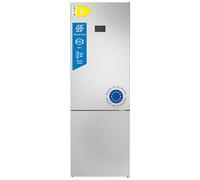 Bosch KGN497LDF Serie 4, Frigorifero combinato da libera installazione, Total No Frost, VitaFresh XXL: Spazio extra-large per i tuoi cibi freschi, PerfectFit, Luce LED, Acciaio, 203 x 70 cm