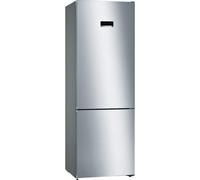 Bosch Serie 4 KGN49XLEA Frigorifero combinato da libera installazione 203 x 70 cm Metal look Classe E