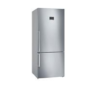 Bosch Serie 4 KGN76XIEP frigorifero con congelatore Libera installazione 526 L E Acciaio inox