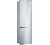 Bosch Serie 4 KGV39VLEAS Frigorifero combinato da libera installazione 201 x 60 cm Metal look Classe E