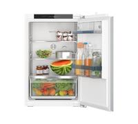 Bosch KIR21VFE0 Frigorifero da incasso serie 4, refrigeratore automatico integrato senza congelatore, 88 x 56 cm, raffreddamento 136 l, cerniera piatta, MultiBox XXL, illuminazione LED, EcoAirflow