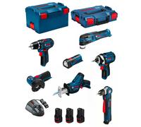 BOSCH Kit 12V BMK7-28CD3 (GSR 12V-15+GDR 12V-105+GWB 12V-10+GWS 12V-76+GOP 12V-2