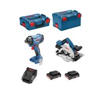 BOSCH Kit 18V BSK182D2A (GDR 18V-160 + GKS 18-57 G + 2 x 2,0 Ah + AL1820 + L-Box