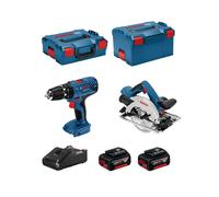 BOSCH Kit 18V BSK182M2C (GSB 18V-21 + GKS 18-57 G + 2 x 4,0 Ah + GAL18V-40 + L-Boxx 136 + L-Boxx 238)