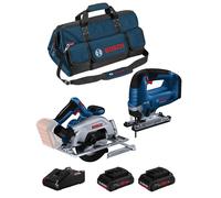 BOSCH Kit BK2022BAG (GKS 18V-57-2 + GST 18V-125 B + 2 x 4,0 Ah ProCORE + GAL18V-40 + HDBAG)