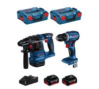 BOSCH kit BK222 (GBH 18V-22 + GSR 18V-45 + 2 x 5,0 Ah + GAL18V-40 + 2 x L-Boxx 136)
