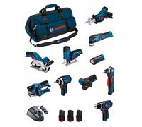 BOSCH Kit BMKB10-28DD3 (GSR12V-15+GDR12V-105+GKS12V-26+GWS12V-76+GST12V-70+GOP12
