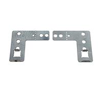 Bosch Kit di Fissaggio Staffa, Acciaio Inossidabile, Argento