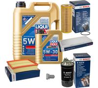 BOSCH Kit Di Ispezione 6 L LIQUI MOLY Longlife III 5W-30 Per VW Passat 3B2 3B5