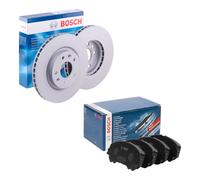 BOSCH Kit Freni ANTERIORI per RENAULT Kadjar NISSAN Qashqai Dischi + Pastiglie