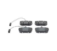 BOSCH Kit pastiglie freni Anteriore con sensore usura integrato | Low-Metallic 0 986 424 044