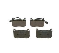 BOSCH Kit pastiglie freni Anteriore con sensore usura integrato | Low-Metallic 0 986 424 385