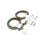Bosch KS039 Kit Super Pro - Kit freno a tamburo posteriore - 1 set preassemblato, 2 cilindri freno a ruota, 4 ganasce freno