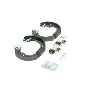 Bosch KS620 Kit Super Pro - Kit freno a tamburo posteriore - 1 set preassemblato, 2 cilindri freno a ruota, 4 ganasce freno