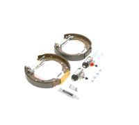 Bosch KS676 Kit Super Pro | Kit freno a tamburo posteriore - 1 set preassemblato, 2 cilindri freno a ruota, 4 ganasce freno