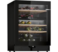 Bosch Serie 6 KWK16ABGB cantina vino Cantinetta vino con compressore Libera installazione Nero 44 bottiglia/bottiglie