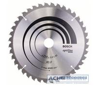 BOSCH Lama Circolare 254Mm 40Wz/N Per Sega Circolare Gts 10 J 0601B30500