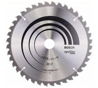 BOSCH - Lama Per Sega Circolare In Metallo Duro 254 X 30 X 2,0 Mm (40 Denti) - Legno