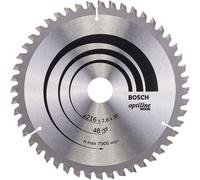 Accessori Bosch Professional Lama per sega circolare Optiline Wood 216 x 30 x 2,8 mm, 48