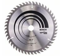 Bosch Lama per Sega Circolare Optiline Wood per Sega Circolare, 190 x 20/
