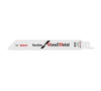 Bosch, lama per sega frontale S 922 HF, flessibile per legno e metallo, kit 5