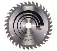 BOSCH LAMA PER SEGA SEGHETTO CIRCOLARE OPTILINE WOOD 160x20/16x2,6 mm 36 DENTI