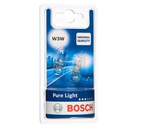 Lampada secondaria BOSCH W3W Pure Light 12V/3W, 2 Pezzo