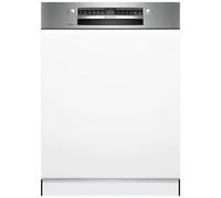 Bosch SMI4ECS28E, Serie 4, lavastoviglie intelligente parzialmente integrata, 60 cm, cassetto posate, lavastoviglie Made in Germany, particolarmente silenziosa, asciugatura extra, SpeedPerfect+