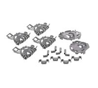 Bosch Lavastoviglie Plastica Cuscinetto Cesto Ganci Kit
