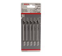 Bosch Legno Sega a Traforo Lame Confezione Di 5 Dente Pitch 3 MM Lunghezza 117
