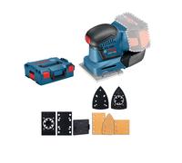 Bosch levigatrice orbitale a batteria non inclusa GSS 18V-10 con valigetta fogli