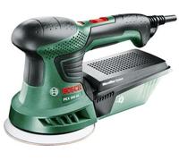 LEVIGATRICE ROTORBITALE BOSCH 270W PEX 300 AE 125MM + 25 DISCHI ABRASIVI