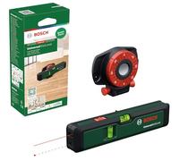 Bosch Livella laser a bolla UniversalWallLevel (livella a bolla, linee laser per agevole allineamento su pareti, punto laser per trasferimento dell'altezza fino a 20 m, in confezione di cartone)