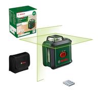 Bosch livella laser multifunzione UniversalLevel 360 (linee laser verticali + orizzontali incl. 360° per allineamento dell'intera stanza, in cartone)