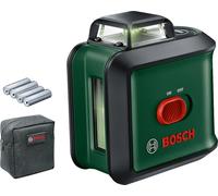 Bosch livella laser multifunzione UniversalLevel 360 (linee laser verticali + orizzontali incl. 360° per allineamento dell'intera stanza)