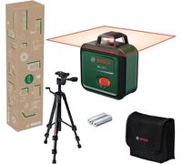 ️Bosch Livella laser PLL 360-1 Laser Rosso + Treppiede TT 120, +-0,4mm, 12m ️