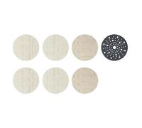 Bosch M480 Rete 150mm Levigatura Disco Starter Kit 7 Pezzi Inc Pad Saver