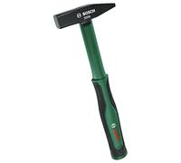 Bosch Martello da falegname 300g, comoda impugnatura, rivestimento Softgrip e anima in fibra di vetro, robusto acciaio ad alto tenore di carbonio, solida efficienza di percussione, minori vibrazioni