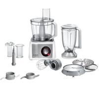 Bosch MC812S814 Food processor MultiTalent 8 1250 W Bianco, Inox spazzolato NEW